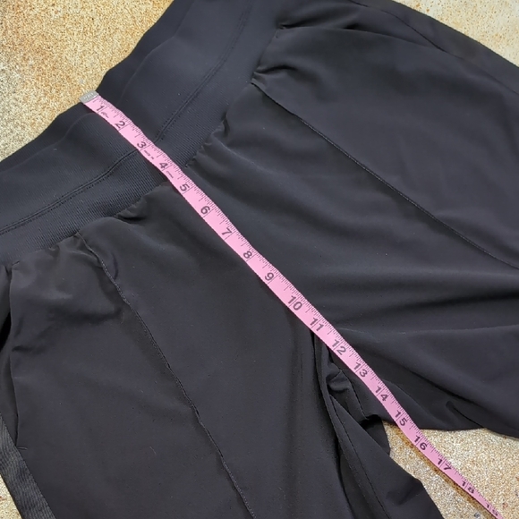 Athleta Black Wide-Leg High-Waist Trouser Pants Size 14 P - Picture 7 of 15